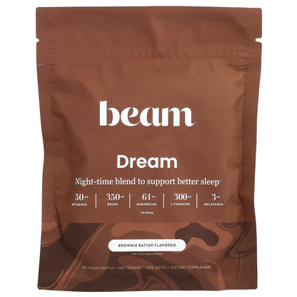 Beam, Dream, Brownie Batter, 7.3 oz (207 g)