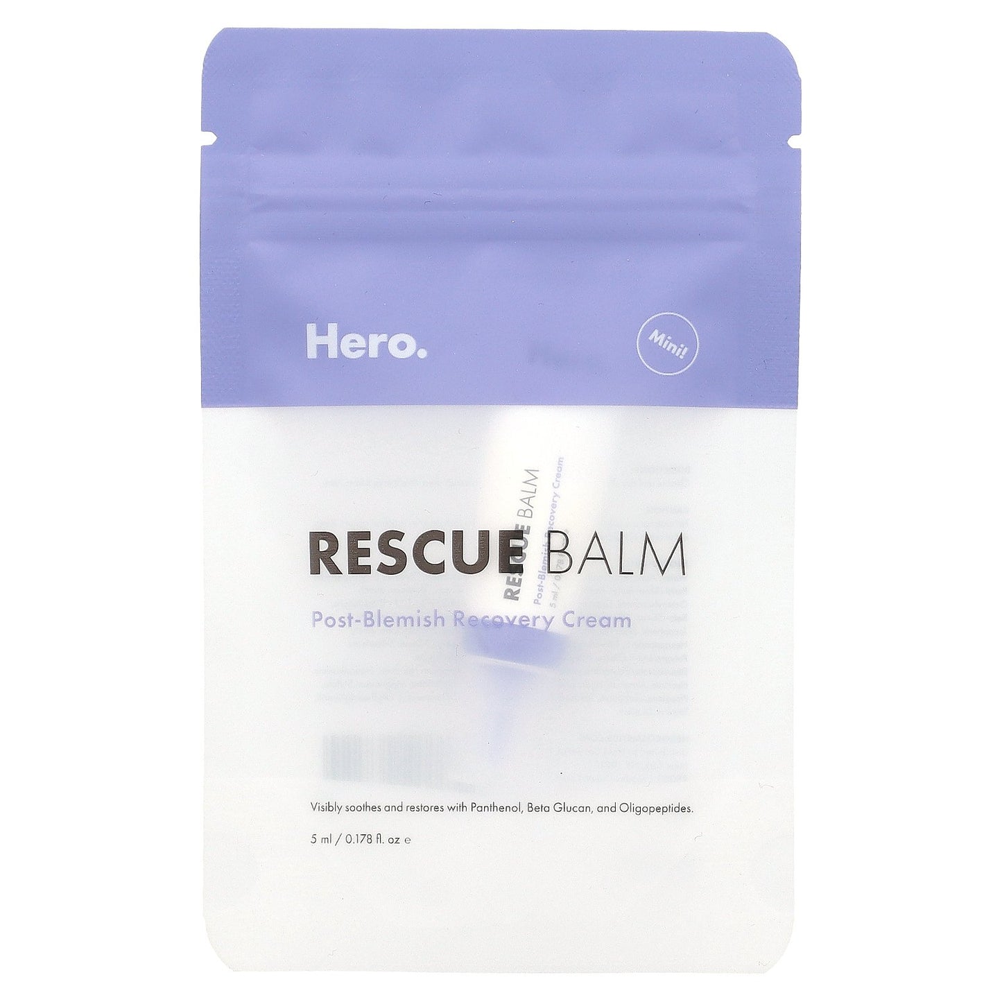 Hero Cosmetics, Rescue Balm, Mini, 0.178 fl oz (5 ml)