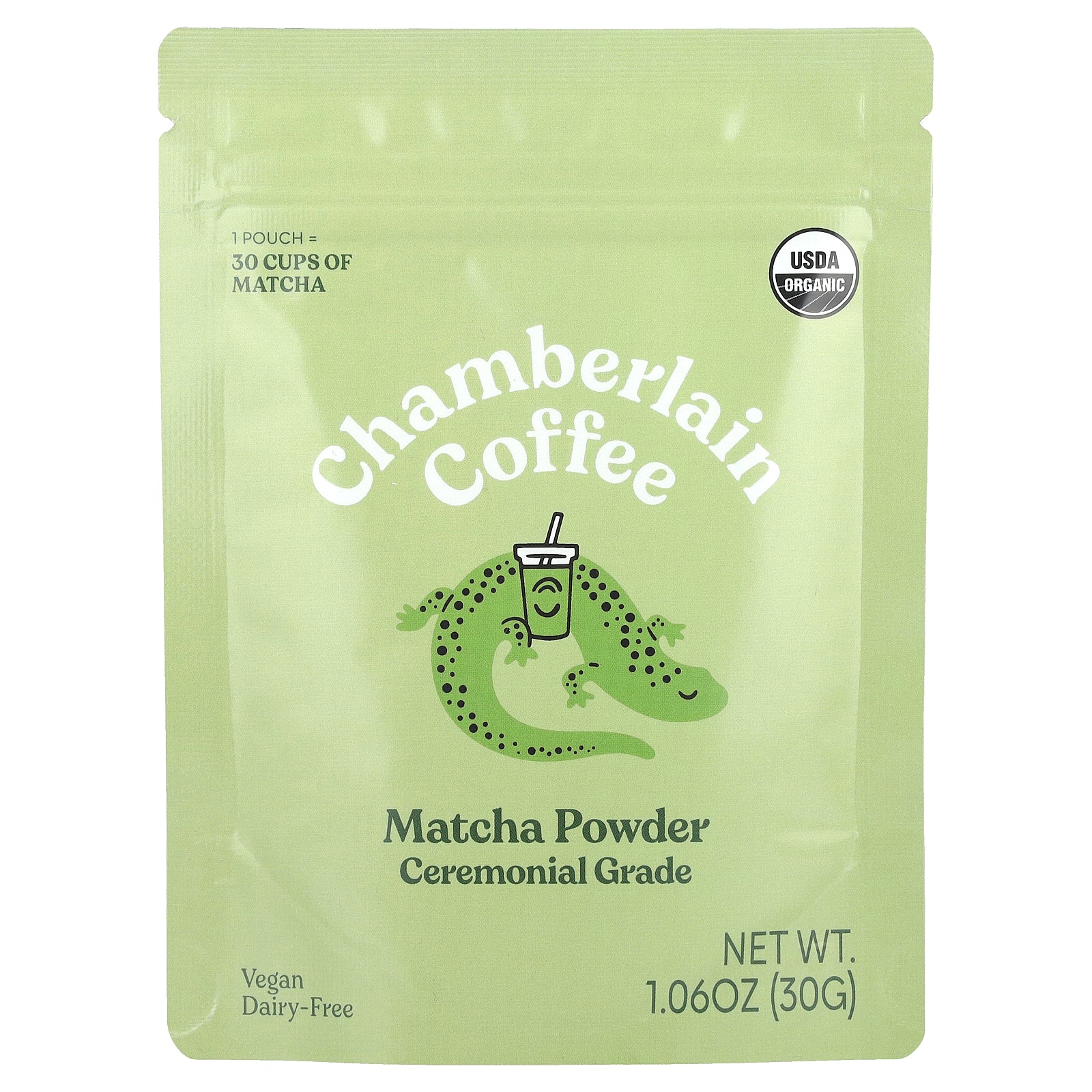 Chamberlain Coffee, Matcha Powder, Ceremonial Grade, 1.06 oz (30 g)