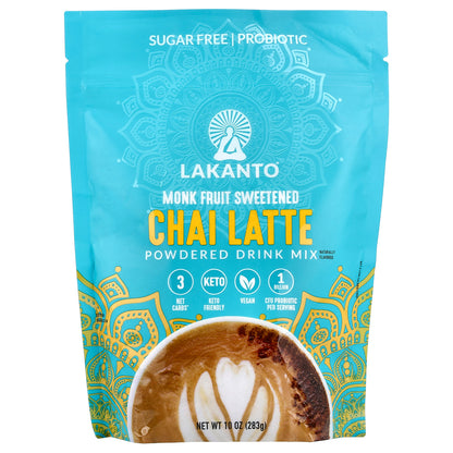 Lakanto, Chai Latte, Powdered Drink Mix, 10 oz (283 g)