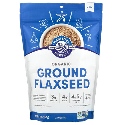 Manitoba Harvest, Organic Ground Flaxseed, 14 oz (397 g)