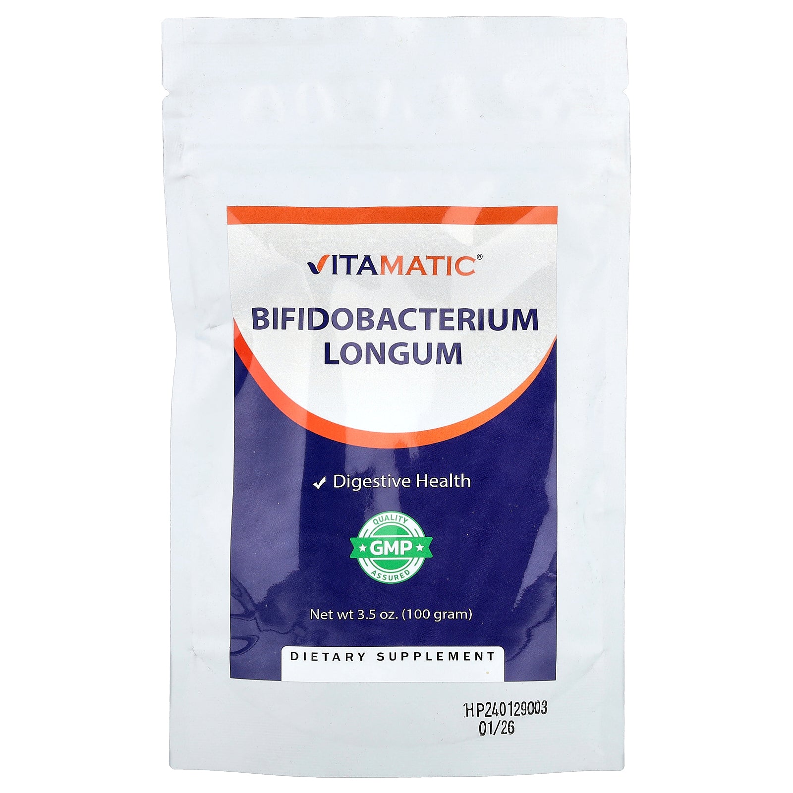 Vitamatic, Bifidobacterium Longum, 3.5 oz (100 g)
