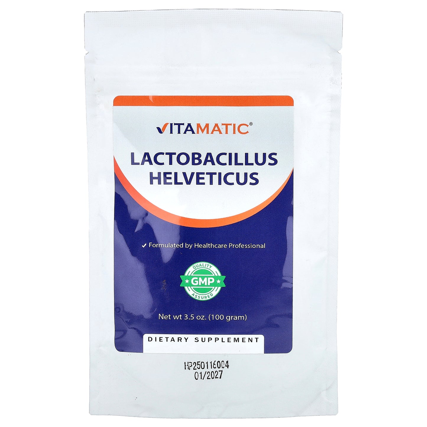 Vitamatic, Lactobacillus Helveticus, 3.5 oz (100 g)