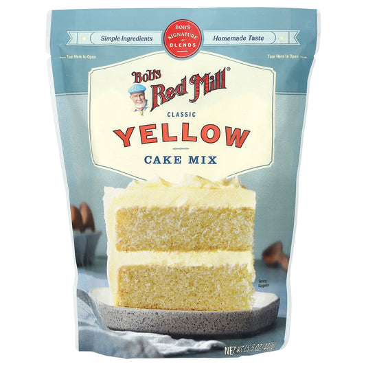 Bob's Red Mill, Classic Yellow Cake Mix, 15.5 oz (440 g)