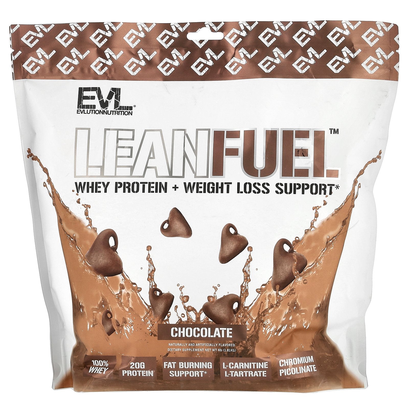 EVLution Nutrition, LeanFuel™, Chocolate, 4 lb (1.81 kg)