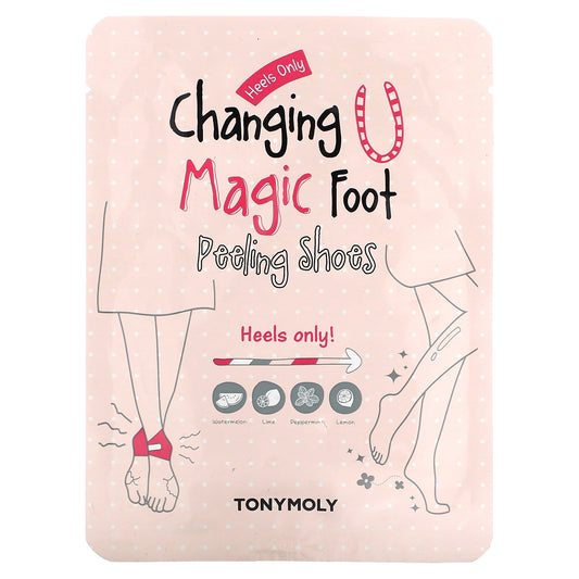 TonyMoly, Changing U Magic Foot Peeling Shoes, 1 Pair, 0.63 oz (18 g)