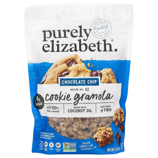 Purely Elizabeth, Cookie Granola, Chocolate Chip, 11 oz (312 g)