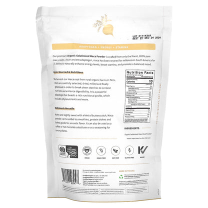 Sprout Living, Organic Maca, Superfood Powder, 1 lb (450 g)