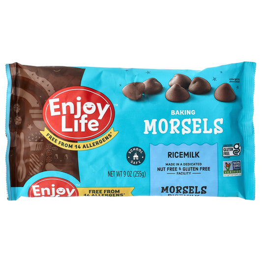 Enjoy Life Foods, Baking Morsels, Ricemilk, 9 oz (255 g)