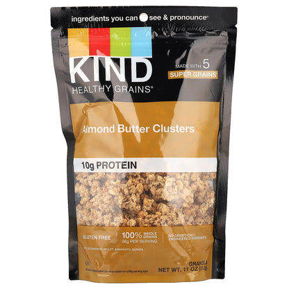 KIND Bars, Healthy Grains®, Granola Clusters, Almond Butter, 11 oz (312 g)