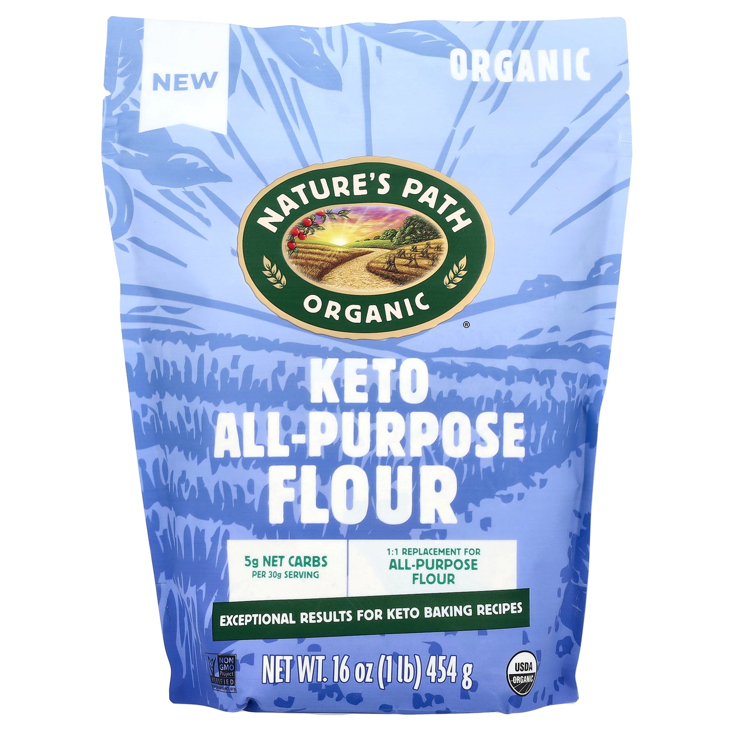 Nature's Path, Organic Keto All-Purpose Flour, 16 oz (454 g)