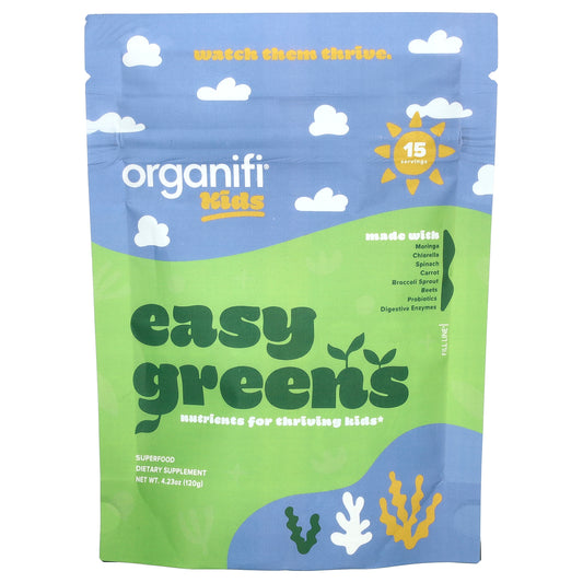 Organifi, Kids, Easy Greens, 4.23 oz (120 g)