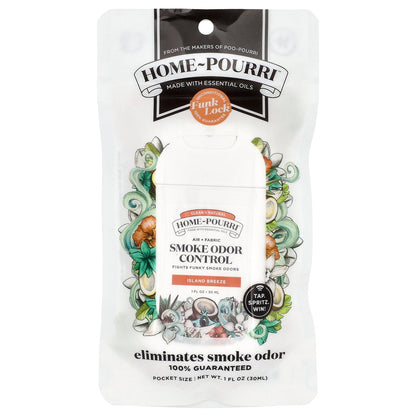 Poo-Pourri, Home-Pourri™, Smoke Odor Control, Island Breeze, 1 fl oz (30 ml)