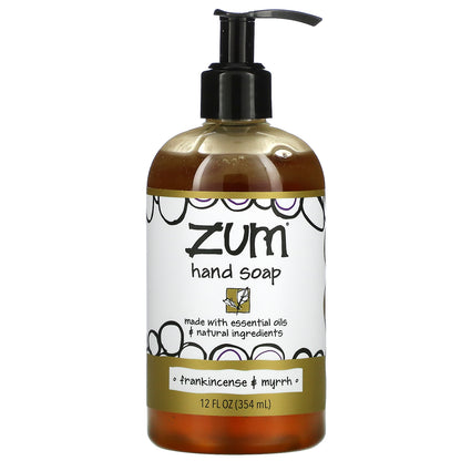 ZUM, Zum Hand Soap, Frankincense & Myrrh, 12 fl oz (354 ml)