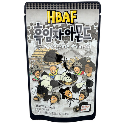 HBAF, Black Sesame Almond, 120 g