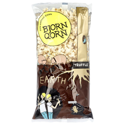 BjornQorn, Sun-Popped Corn, Earth Truffle, 3 oz (85 g)