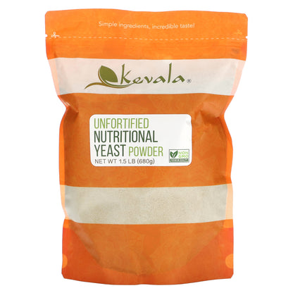 Kevala, Unfortified Nutritional Yeast Powder, 1.5 lb (680 g)