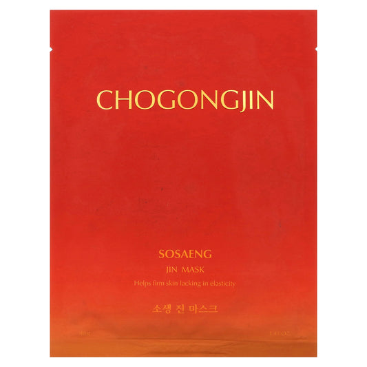 Missha, Chogongjin Sosaeng Jin Beauty Sheet Mask, 1 Sheet Mask, 1.41 oz (40 g)