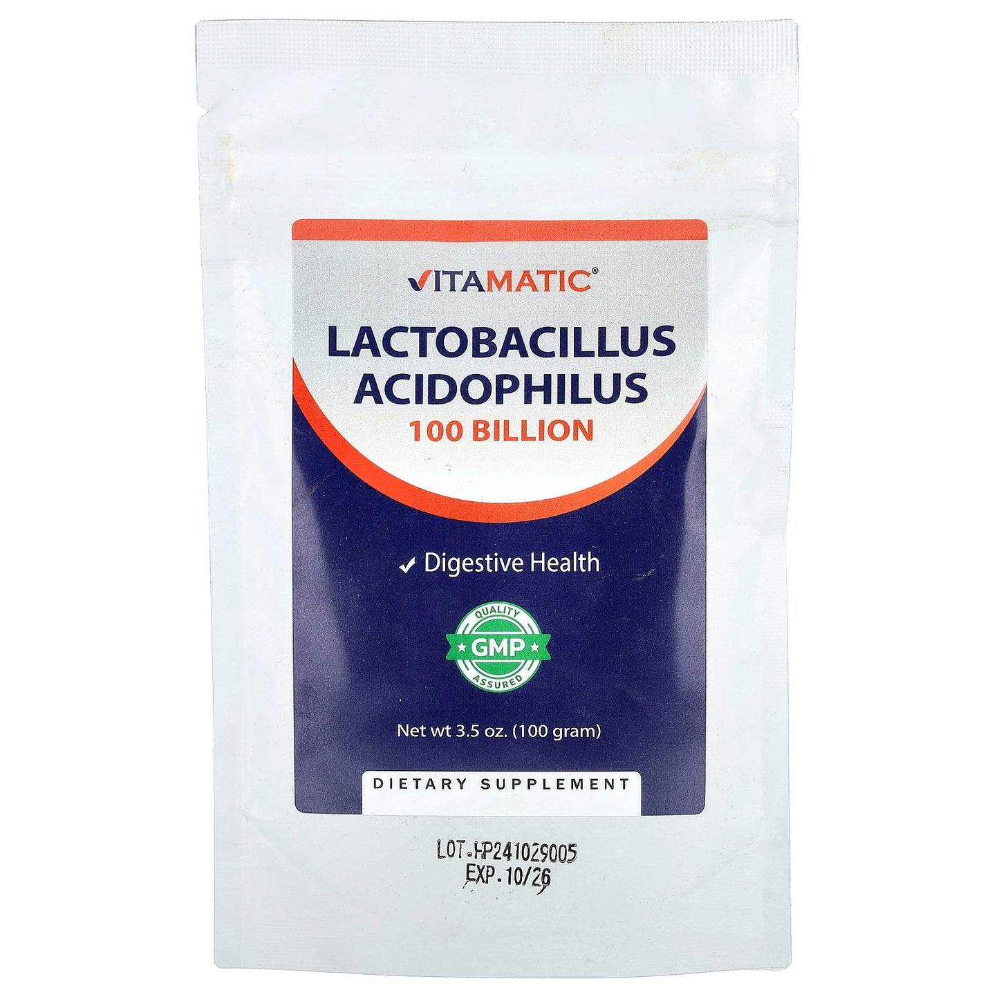 Vitamatic, Lactobacillus Acidophilus, 3.5 oz (100 g)
