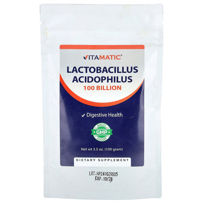 Vitamatic, Lactobacillus Acidophilus, 3.5 oz (100 g)