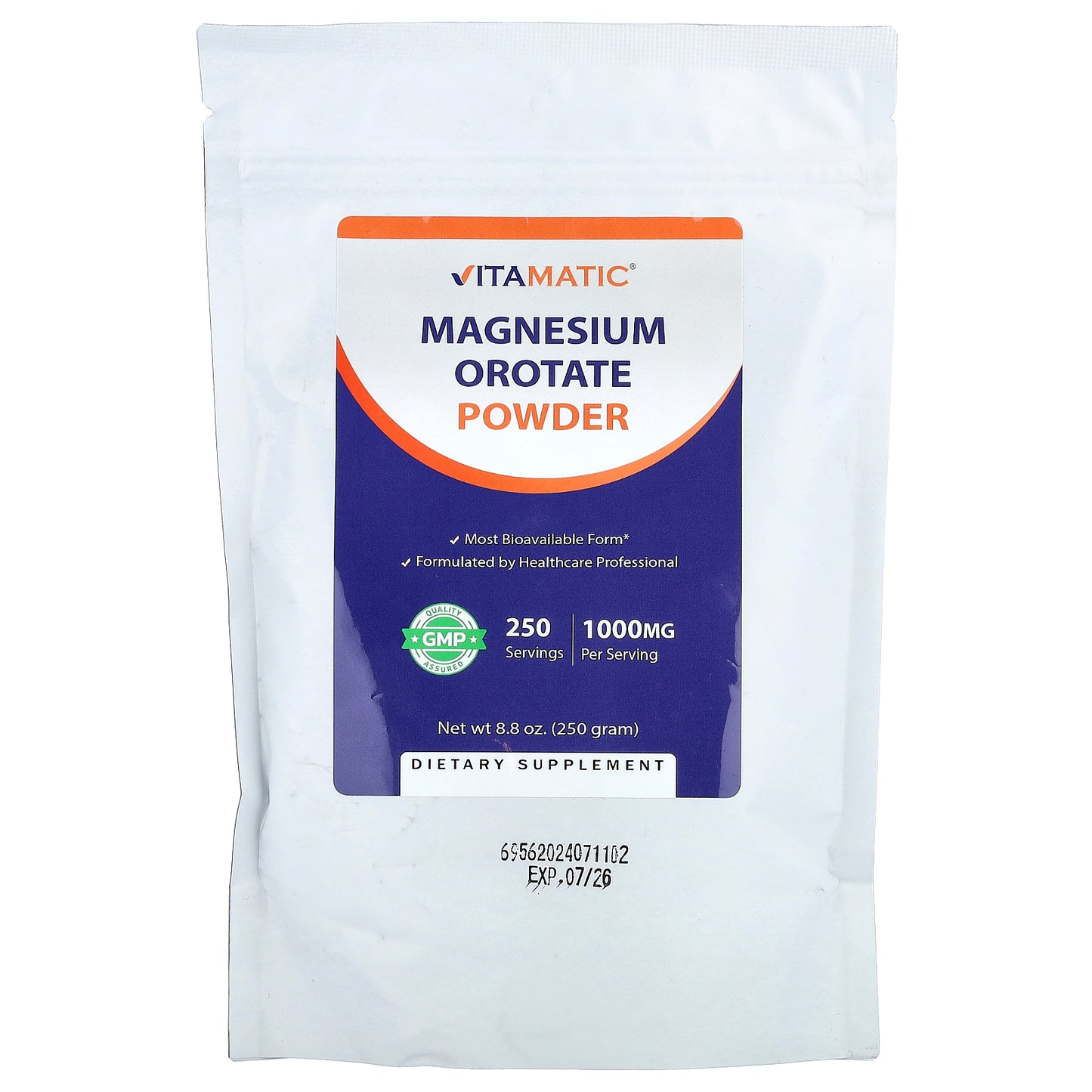 Vitamatic, Magnesium Orotate Powder, 8.8 oz (250 g)