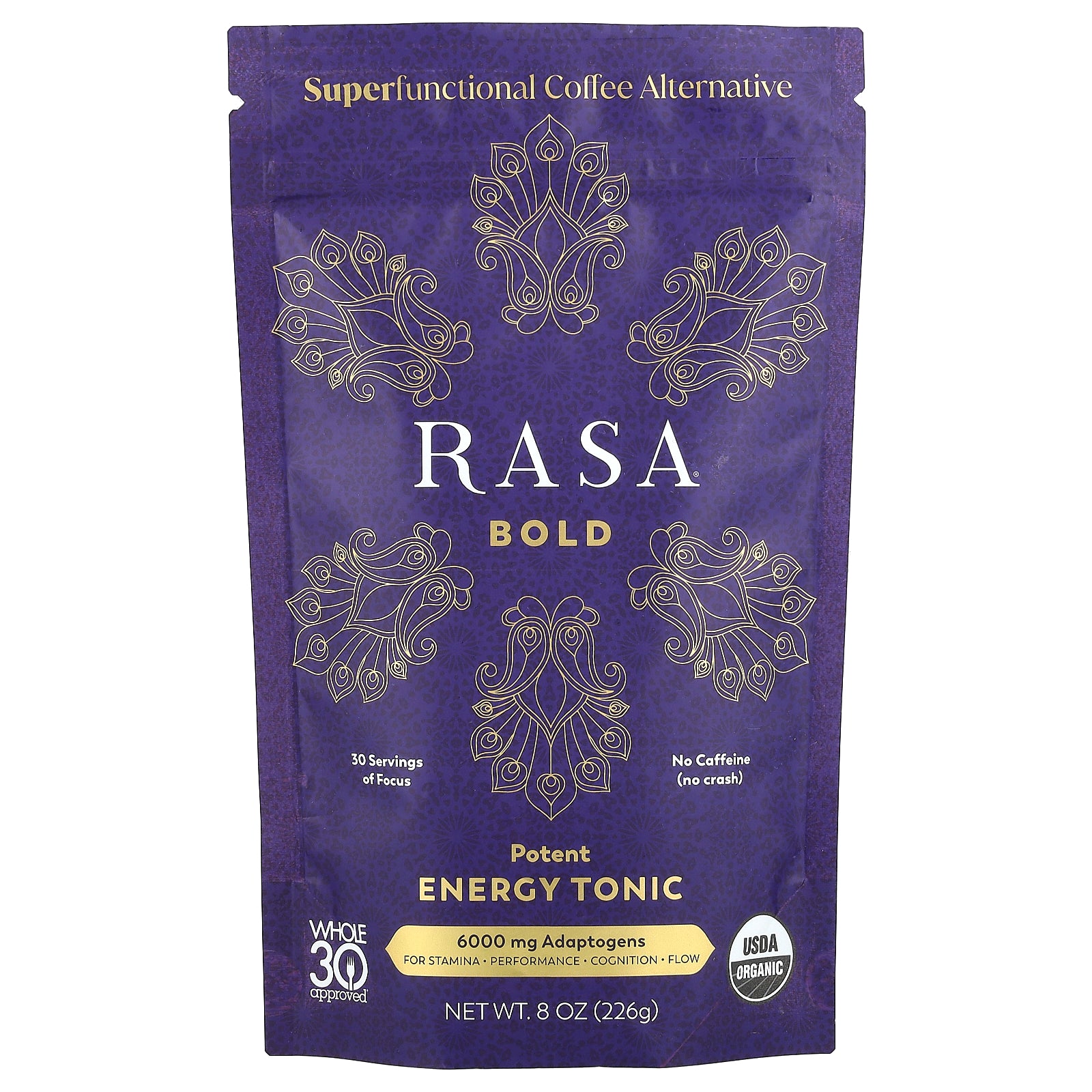 Rasa, Potent Energy Tonic, Bold, 8 oz (226 g)
