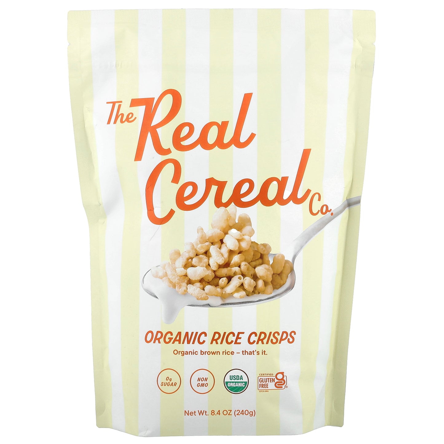 The Real Cereal Co, Organic Rice Crisps, 8.4 oz (240 g)