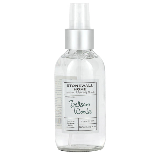 Stonewall Kitchen, Room Spray, Balsam Woods, 4 fl oz (118.3 ml)