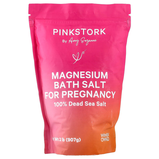 Pink Stork, Magnesium Bath Salt For Pregnancy, 2 lb (907 g)