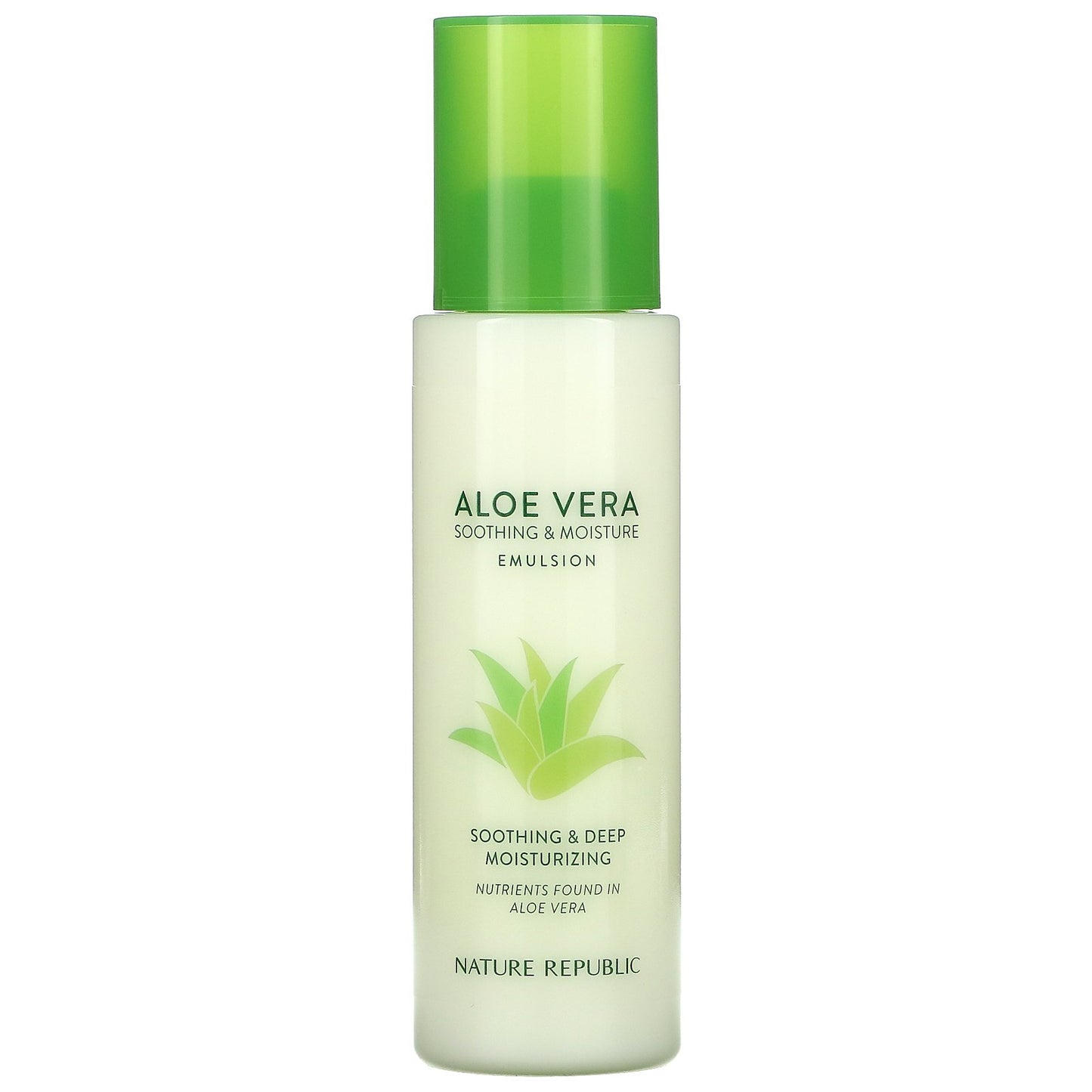 Nature Republic, Aloe Vera Soothing & Moisture Emulsion, 5.24 fl oz (155 ml)