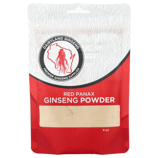 Dairyland Ginseng, Red Panax Ginseng Powder, 4 oz