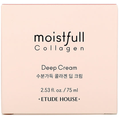 ETUDE, Moistfull Collagen, Deep Cream, 2.53 fl oz (75 ml)