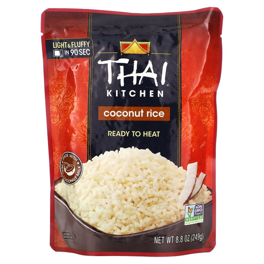 Thai Kitchen, Ready To Heat, Coconut Rice, 8.8 oz (249 g)