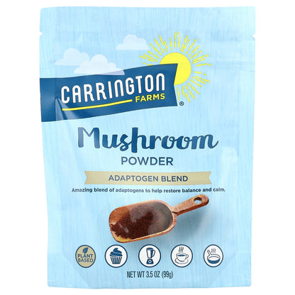 Carrington Farms, Mushroom Powder, Adaptogen Blend, 3.5 oz (99 g)