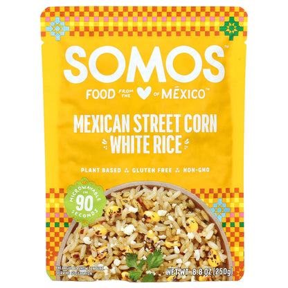 Somos, Mexican Street Corn White Rice, Mild, 8.8 oz (25 g)