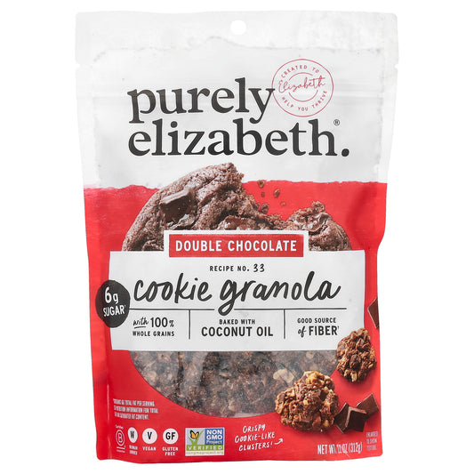 Purely Elizabeth, Cookie Granola, Double Chocolate, 11 oz (312 g)