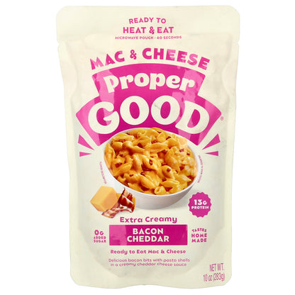 Proper Good, Mac & Cheese, Bacon Cheddar, 10 oz (283 g)