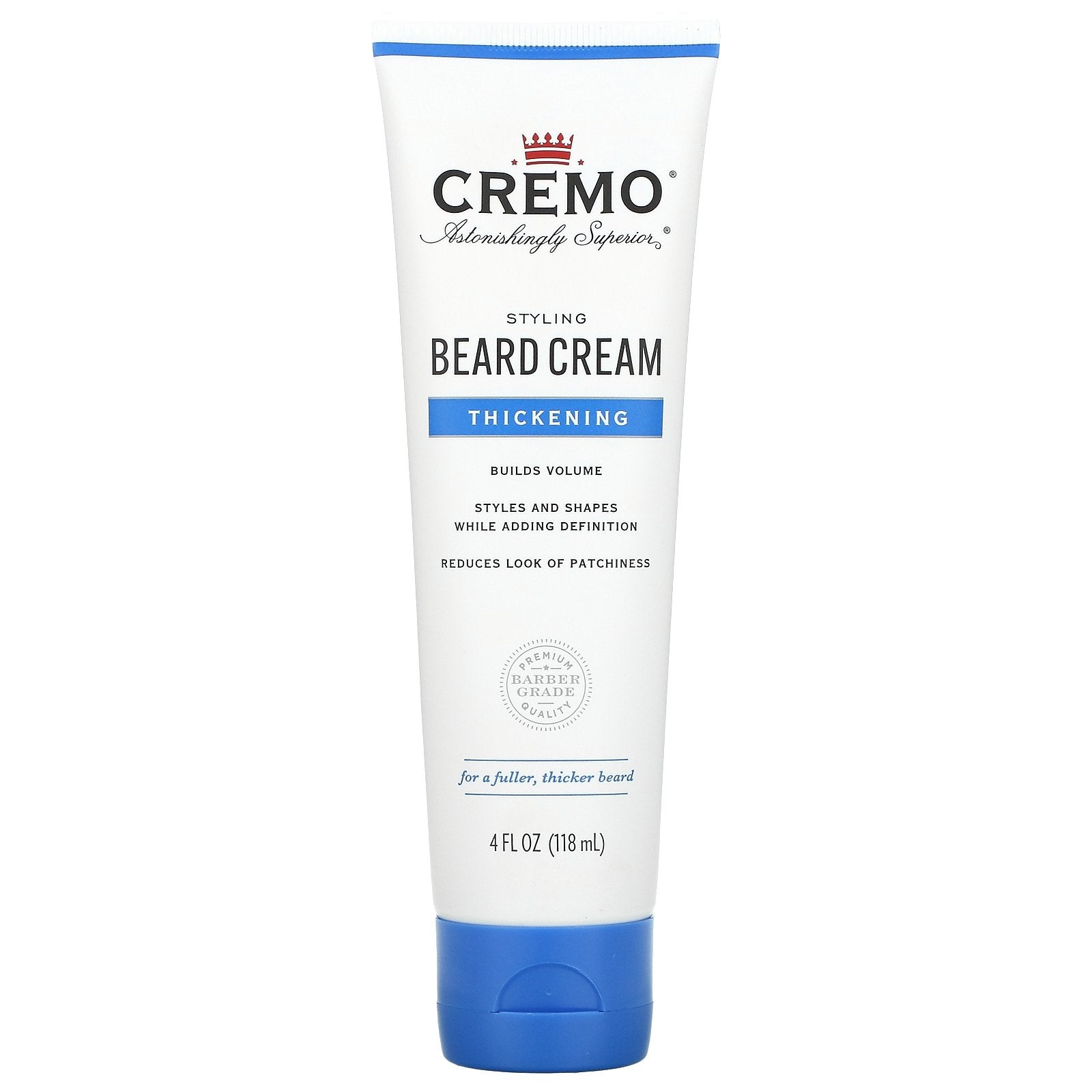 Cremo, Styling Beard Cream, Thickening, 4 fl oz (118 ml)