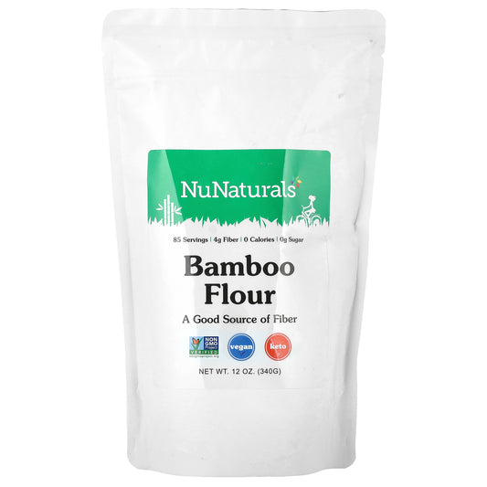 NuNaturals, Bamboo Flour, 12 oz (340 g)