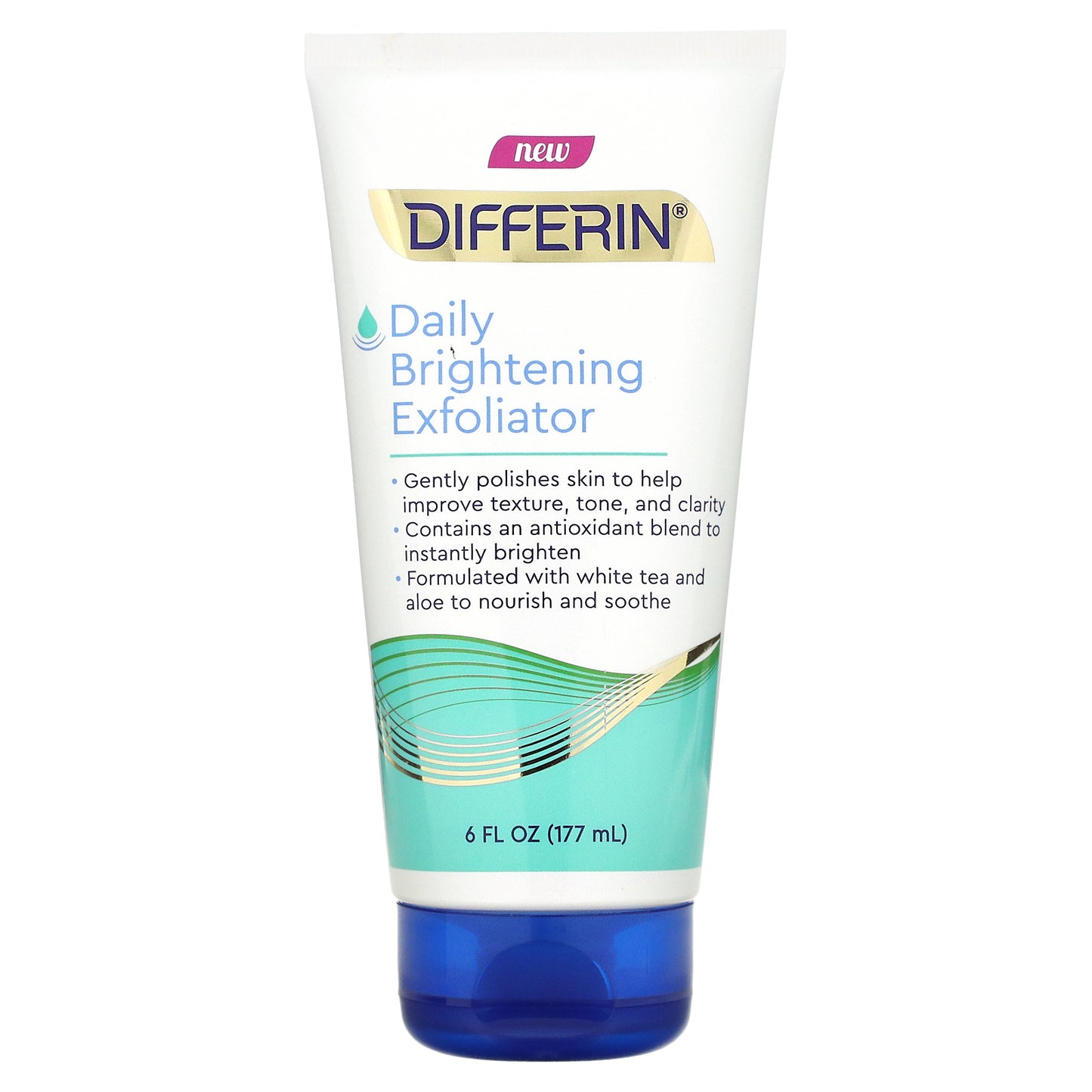 Differin, Daily Brightening Exfoliator , 6 fl oz (177 ml)