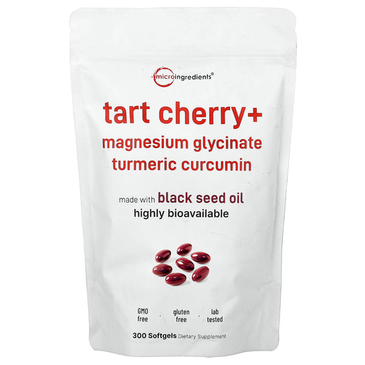 Micro Ingredients, Tart Cherry+, 300 Softgels