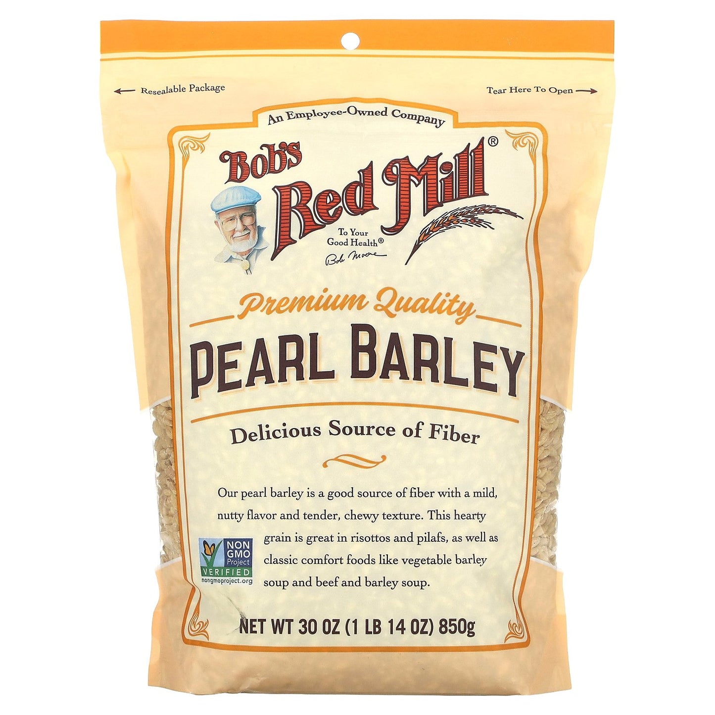 Bob's Red Mill, Pearl Barley, 1 lb 14 oz (850 g)