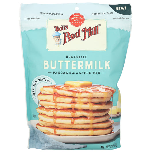 Bob's Red Mill, Homestyle Buttermilk Pancake & Waffle Mix, 20 oz (567 g)