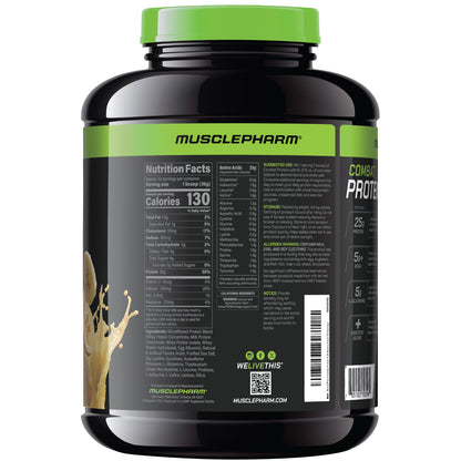 MusclePharm, Combat® Protein, Banana Cream, 4.1 lbs (1.84 kg)