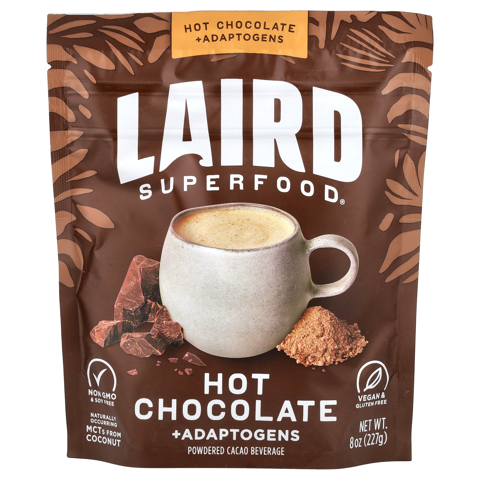 Laird Superfood, Hot Chocolate + Adaptogens, 8 oz (227 g)