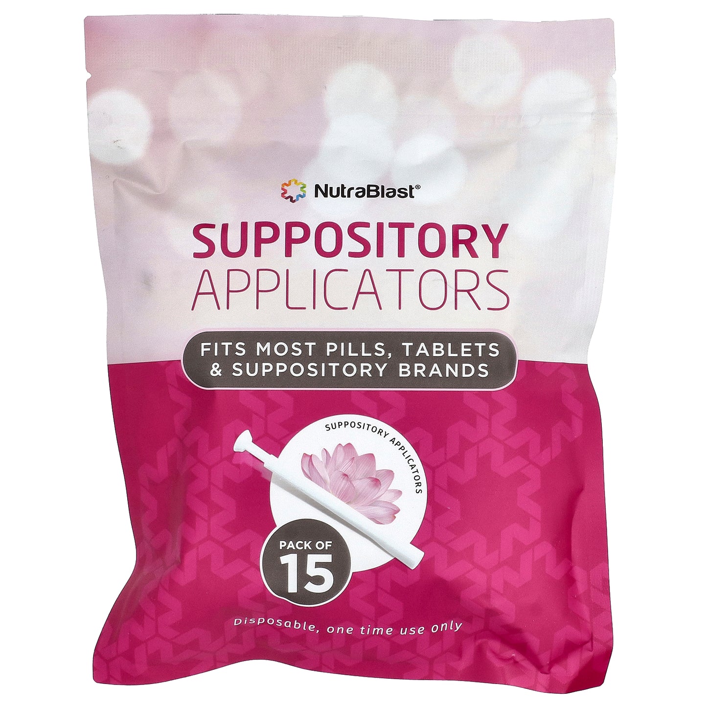 NutraBlast, Suppository Applicators, 15 Count