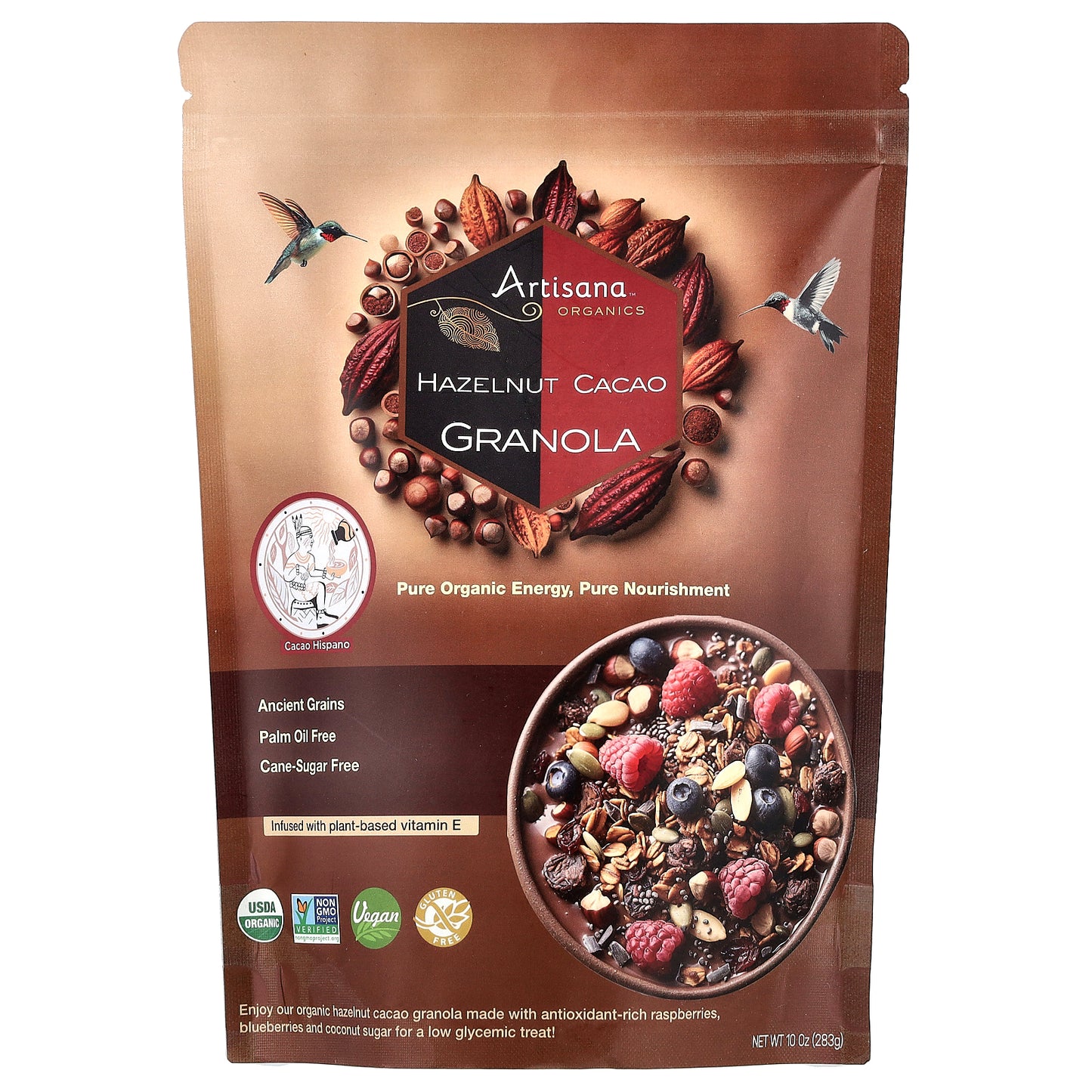 Artisana, Organics, Hazelnut Cacao Granola, 10 oz (283 g)
