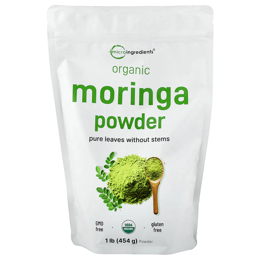 Micro Ingredients, Organic Moringa Powder, 1 lb (454 g)