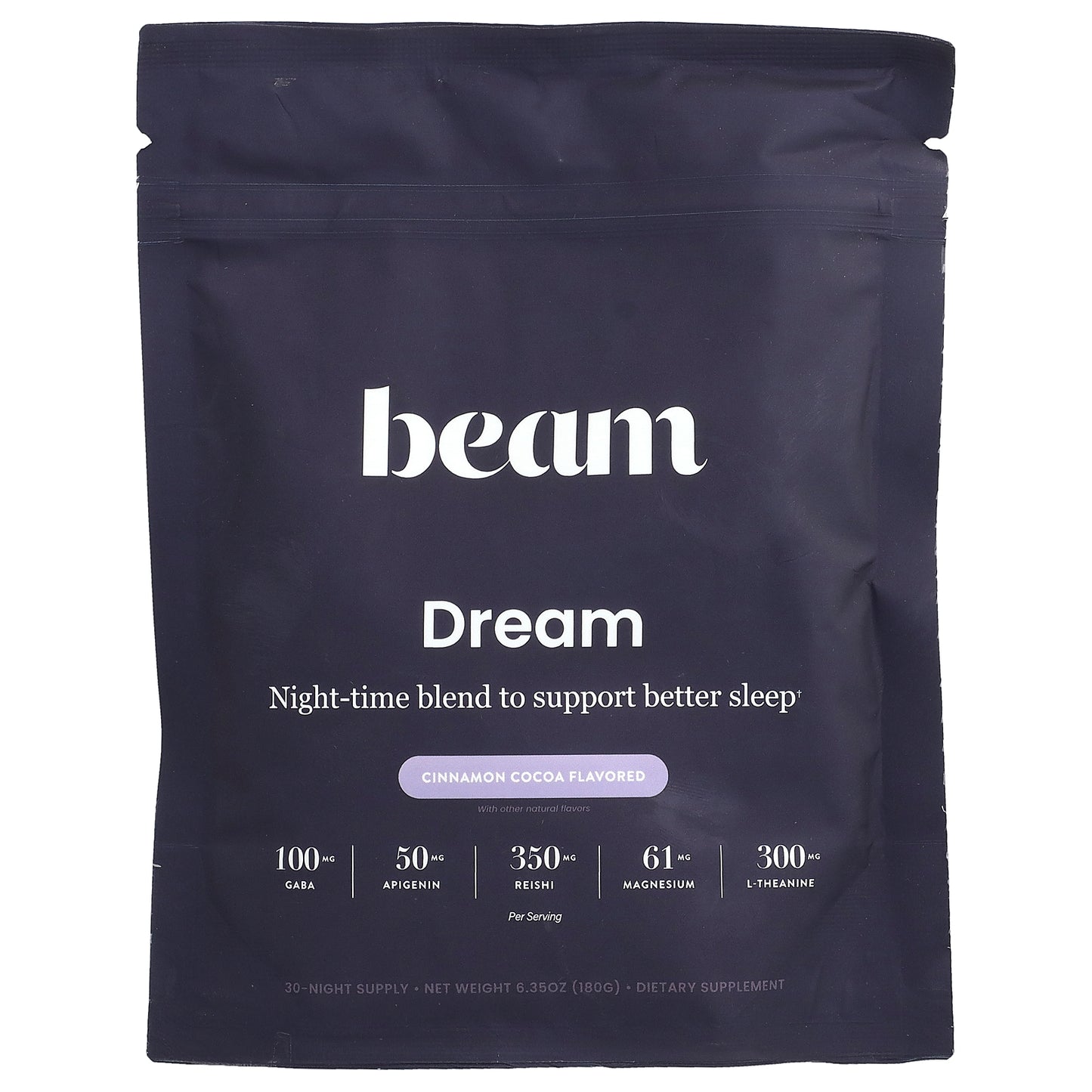 Beam, Dream, Cinnamon Cocoa, 6.35 oz (180 g)