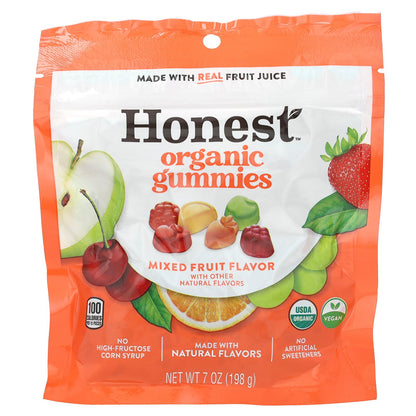 Honest, Organic Gummies, Mixed Fruit, 7 oz (198 g)